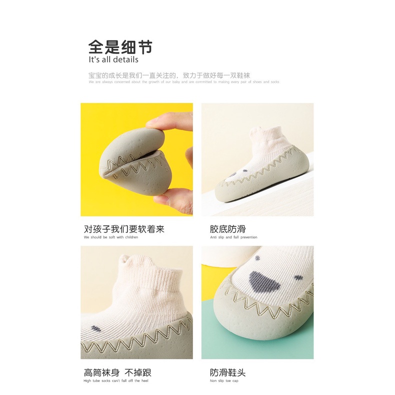 0-1 thn KAOS KAKI ANTI SLIP PREWALKER SEPATU BAYI ANAK SHOES catalog QN QAM