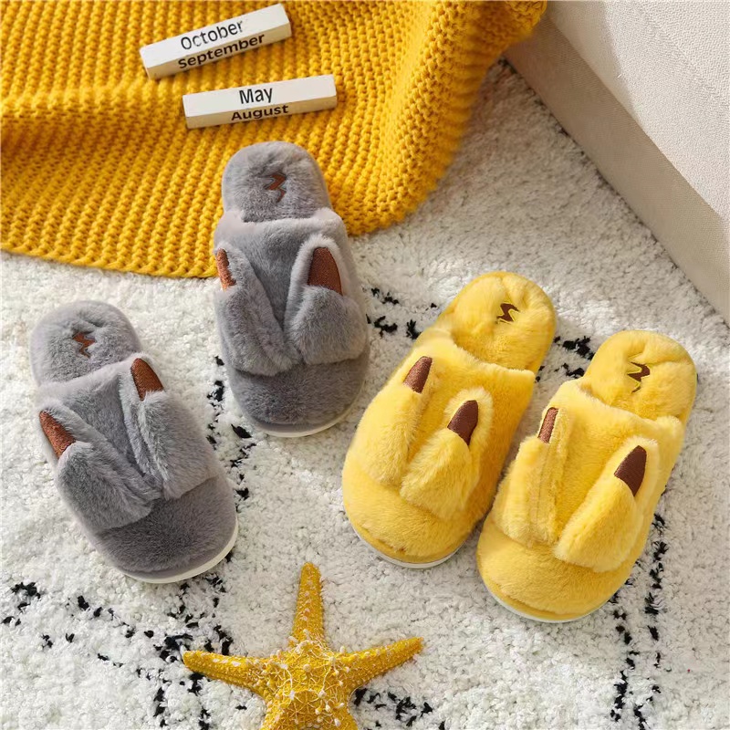 SANDAL PIKACHU DEWASA / SANDAL DEWASA / SANDAL KAMAR TIDUR / SANDAL ANTI SLIP / SANDAL BULU / SANDAL SELOP RUMAH / SANDAL LUCU / SANDAL COUPLE