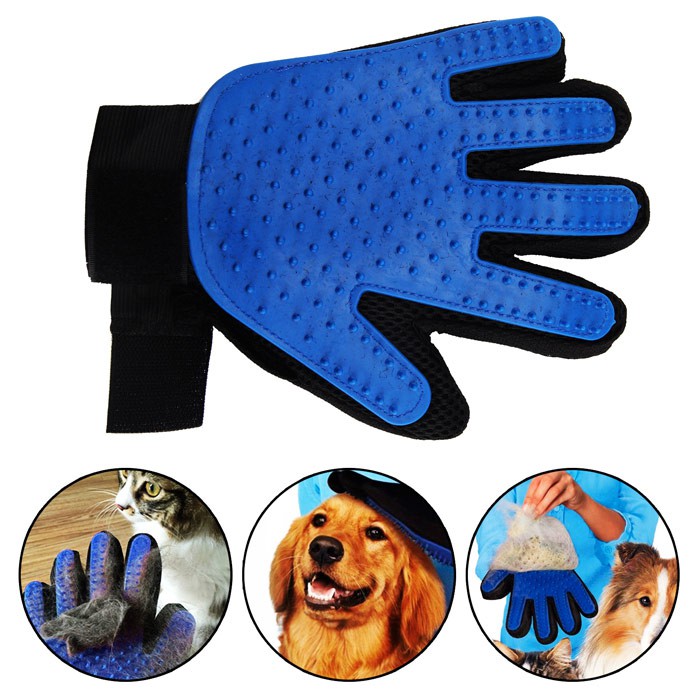 True Touch Aninal/Pets Glove Grooming/Sarung Tangan Hewan Peliharaan