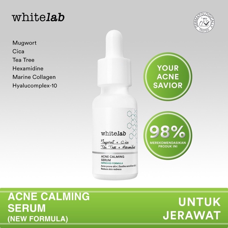 Jual Whitelab Acne Calming Serum (Improved Formula) NEW!! Shopee