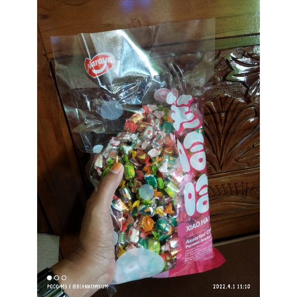 

permen naraya / permen rasa buah / permen segar