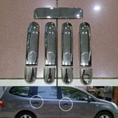 Nissan Grand Livina cover door handle chrome