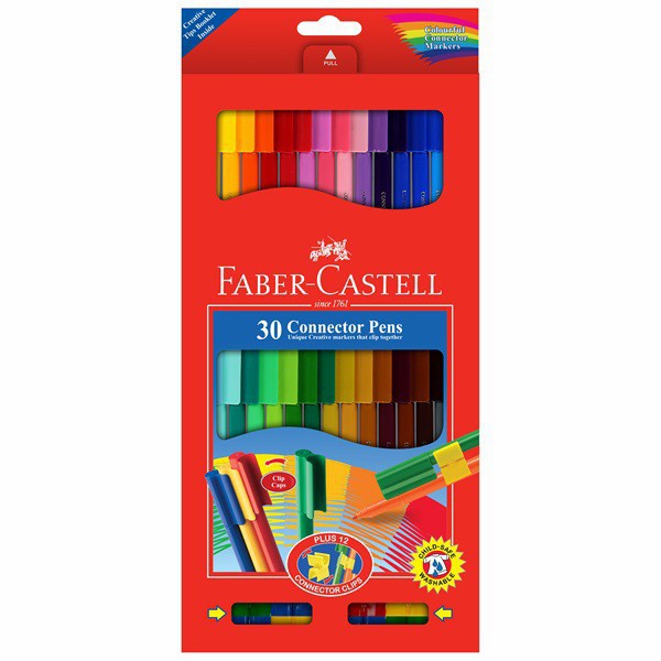 

Connector Pens Faber Castell 30 Warna / Connector Pens 30 Colors