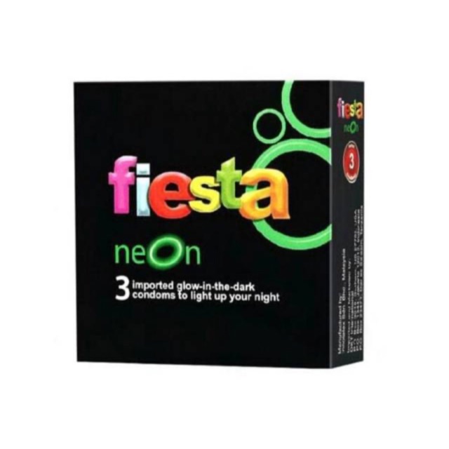 KONDOM FIESTA NEON 3’s