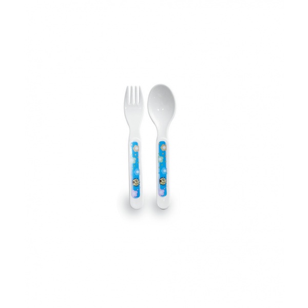 Perlengkapan Makan Bayi Sendok dan Garpu LustyBunny Spoon &amp; Fork Set LB 1361