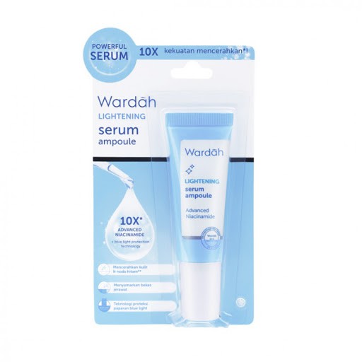 Wardah Lightening Serum Ampoule 8ml ( kemasan terbaru )