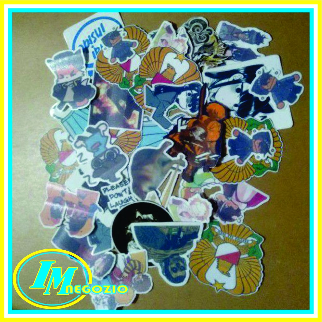 Jual Stiker Custom Cutting Anime Kpop Custom Gambar Bebas Satuan Tanpa Minimal Order Indonesia 1605