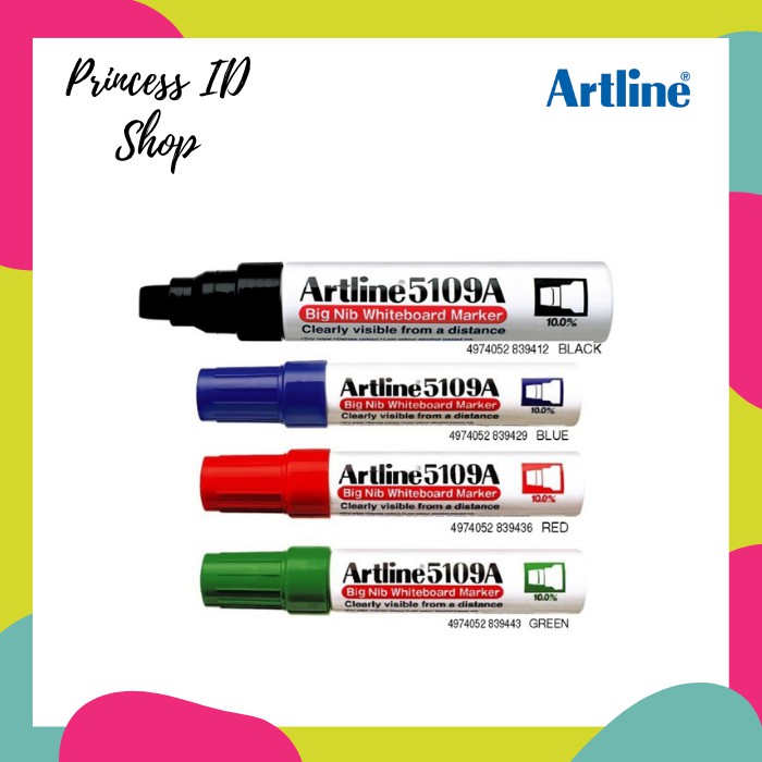 

SPIDOL PAPAN TULIS WHITEBOARD MARKER BIG NIB ARTLINE EK-5109A