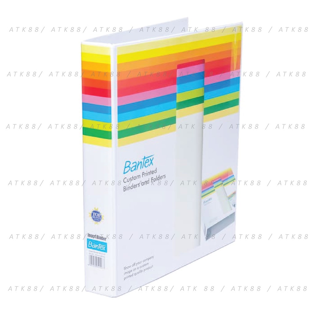 

Bantex Insert Ring Binder 2 Ring 25mm A4 #8522