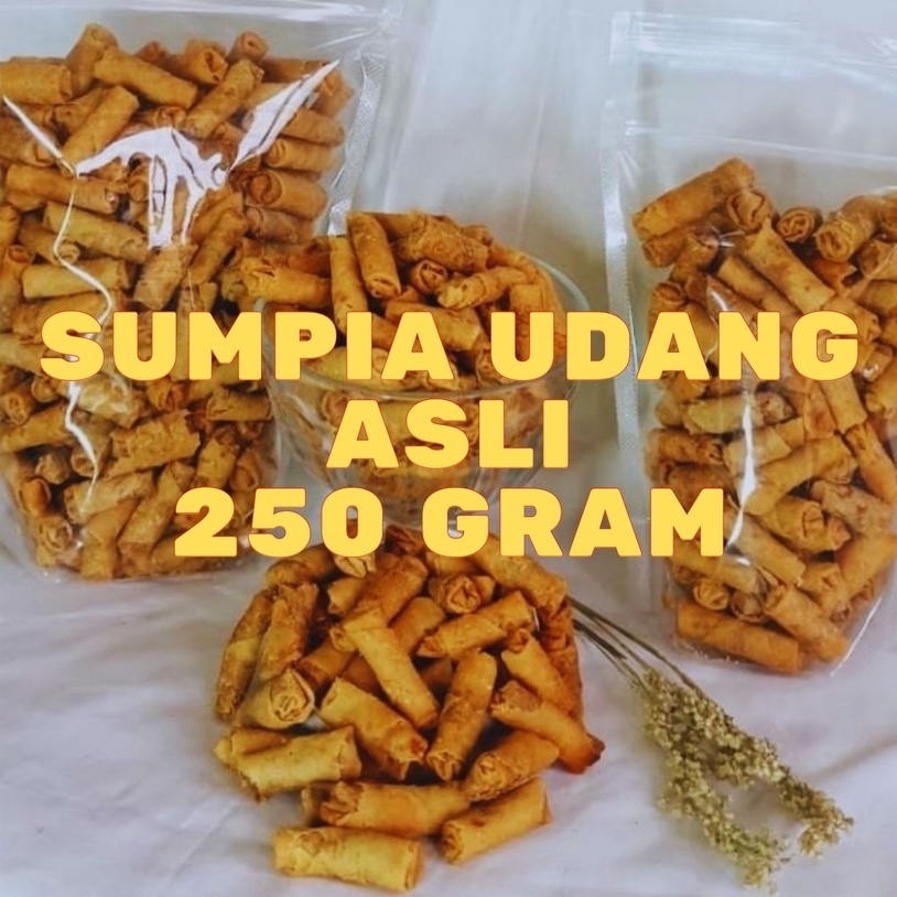 

Sumpia Udang Ebi Asli 250gr