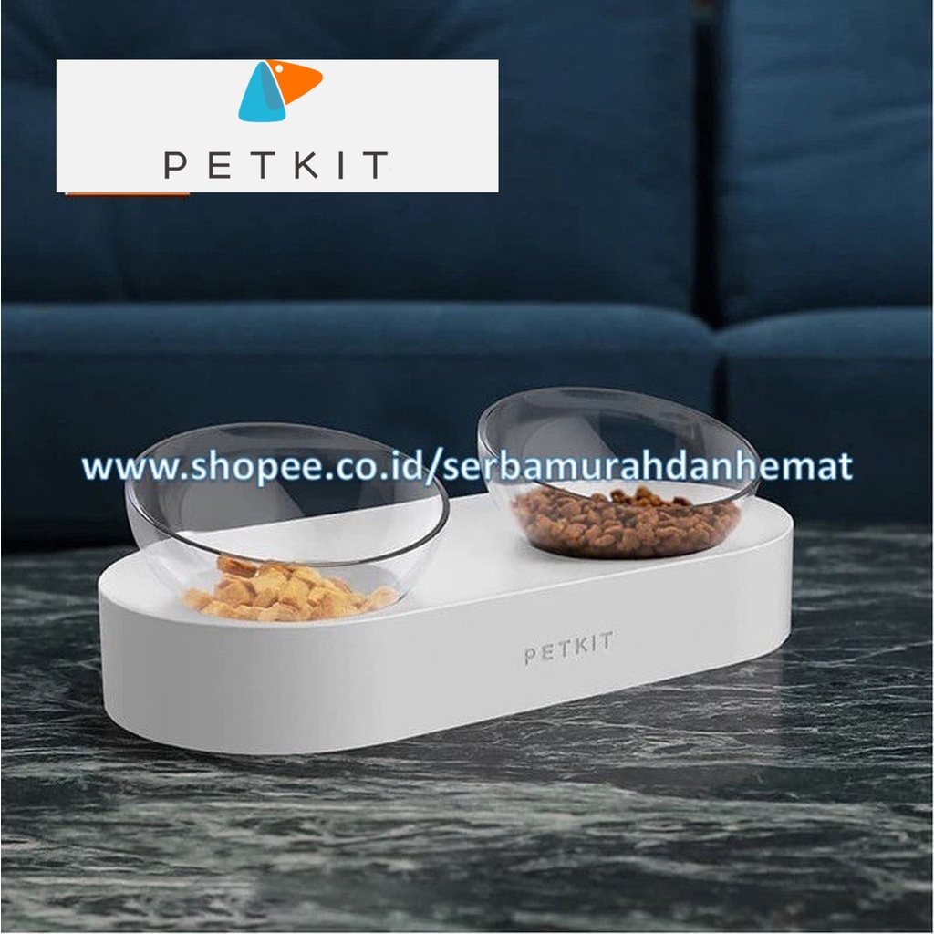 Tempat Mangkok Makan Hewan ORIGINAL PETKIT Double Bowl