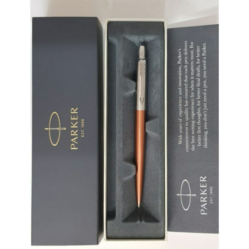 

Pulpen Parker Jotter New Chelsea Orange Ballpoint CT Free Grafir Nama