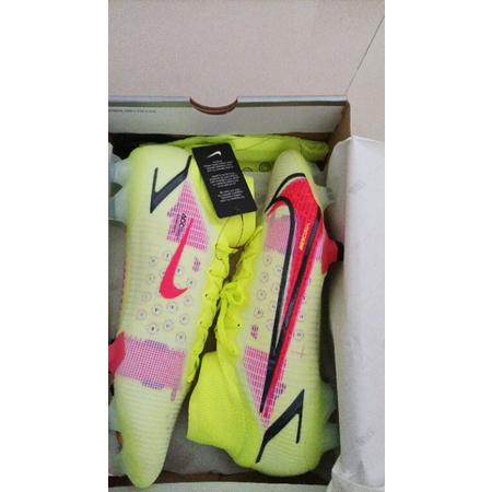 Nike Mercurial Superfly 8 Elite FG Volt Bright Crimson CV0958760 Motivation Pack 100% Original BNIB 