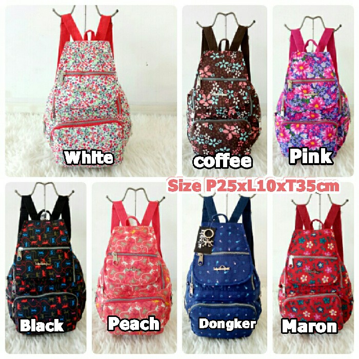 Tas Ransel Kipling Motif Small kp303