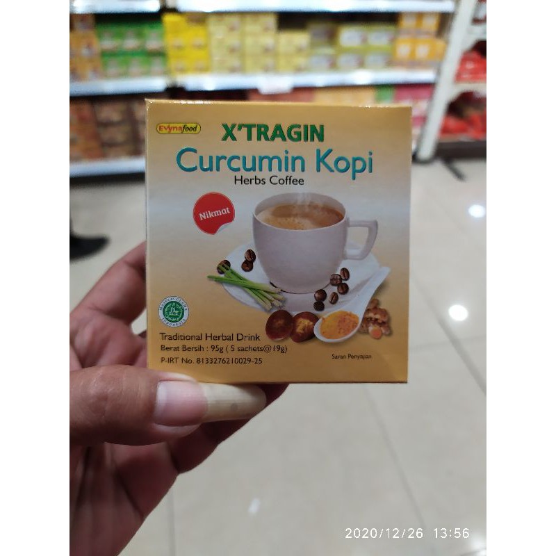 Xtragin Curcumin Kopi Herba Coffee 5's