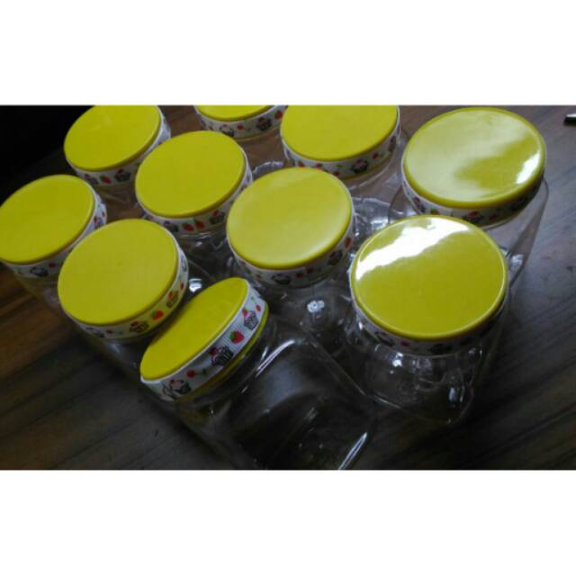 

Toples pita ukuran 200 mili F6 bumbu kue snack coklat permen