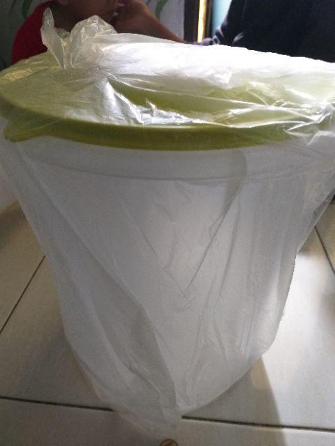 Giant Canister 8.4l Set (isi 2) Ongkir 1kg Toples Lebaran Natal Wadah Penyimpanan Besar