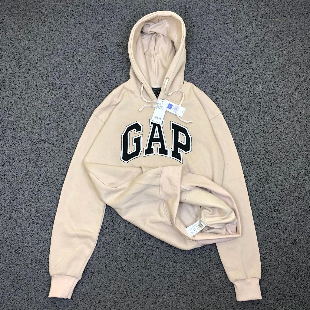 JAKET SWEATER HOODIE GAP ARCH LOGO CREAM HIGH QUALIT PREMIUM TERLARIS