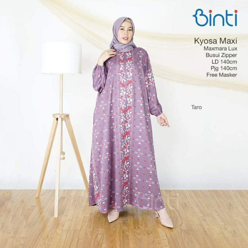 kyosa gamis jumbo by binti