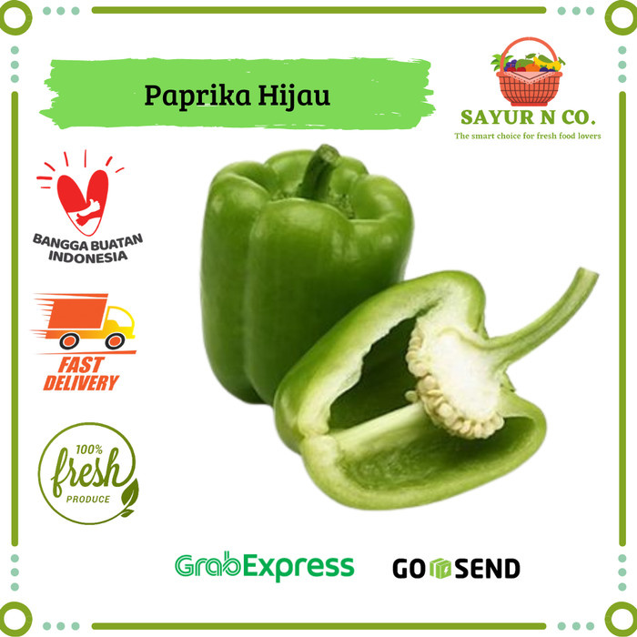 

Paprika Hijau | Sayur N Co Bekasi