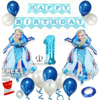 Paket Dekorasi  Balon Ulang Tahun  Happy Birthday Tema 