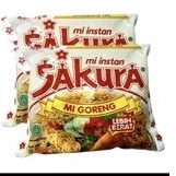 mie sakura mie goreng instan 60 gr 5 bungkus