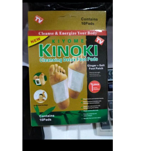 kinoki herbal detox foot