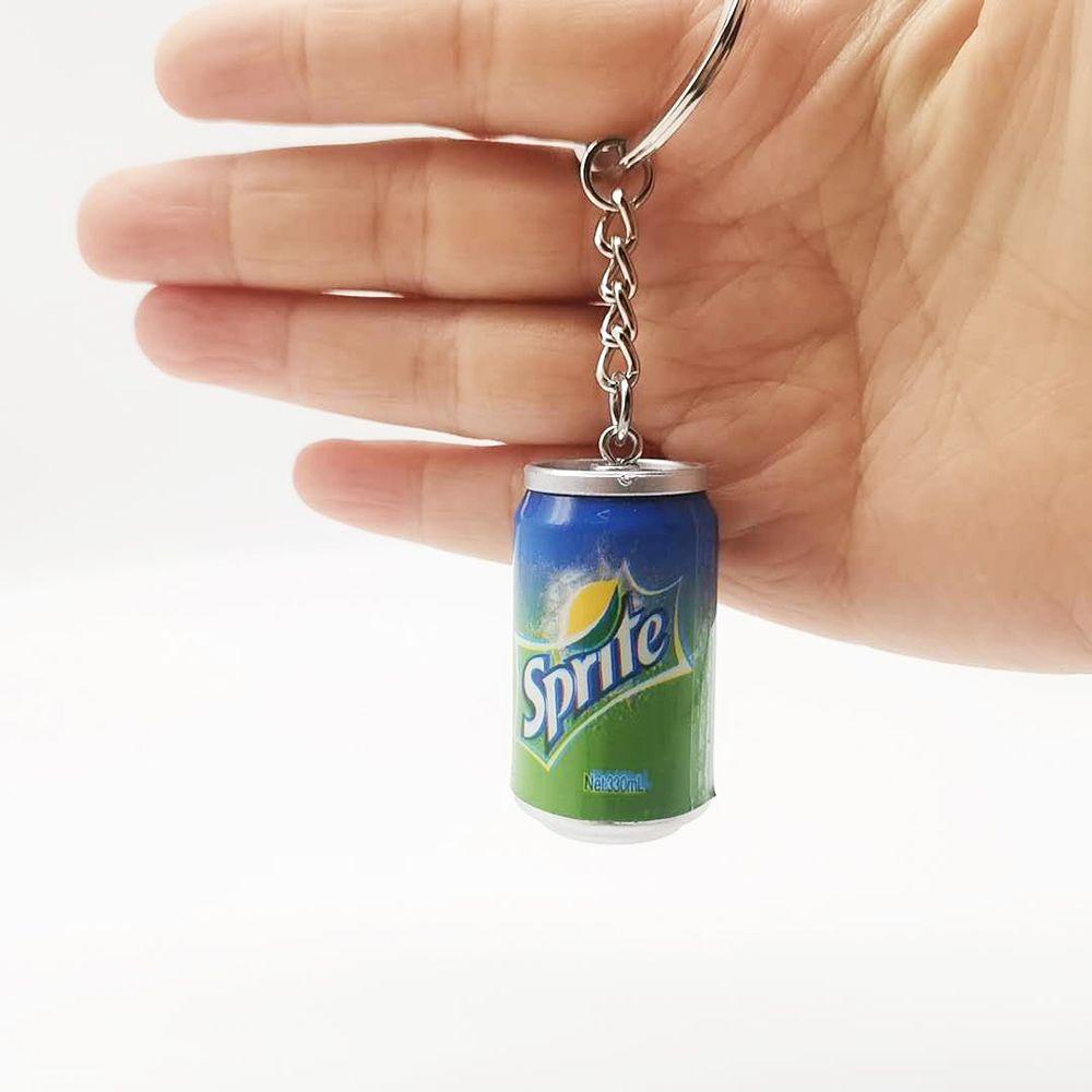 Lanfy Kaleng Minuman Gantungan Kunci Key Chain Key Holder Simulasi Beer Kaleng Keyring Gadis Dekorasi Aksesoris Kunci Mobil Keyring Liontin Simulasi Pernak Pernik