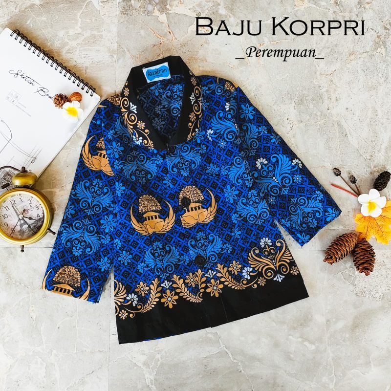 Jual SERAGAM KORPRI / BATIK KORPRI / KEMEJA KORPRI / BAJU PROFESI ANAK