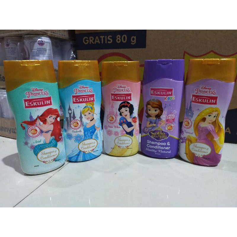 ESKULIN KIDS SHAMPOO DISNEY PRINCES 200M