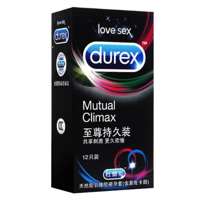 READY!! Durex Mutual Climax (12 pcs)