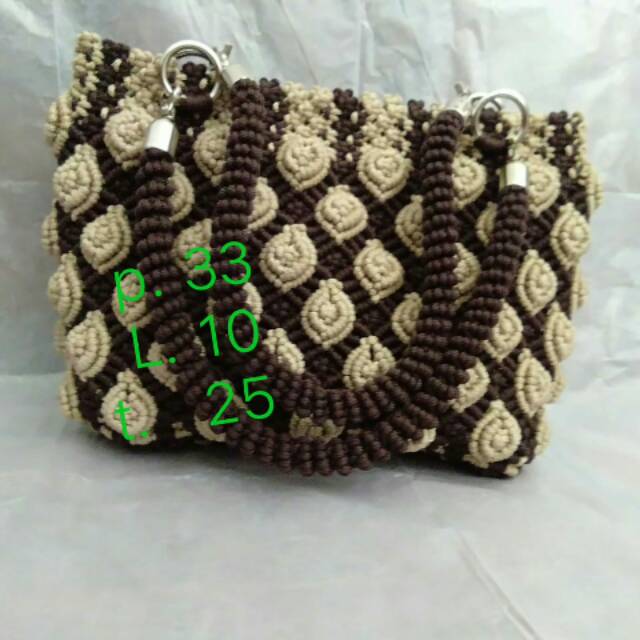 tas selempang tali kur