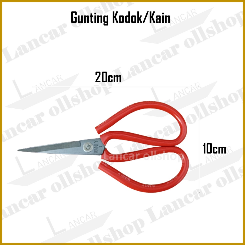 Gunting kodok 8&quot;/ Gunting kain / Gunting Karton / Gunting serbaguna