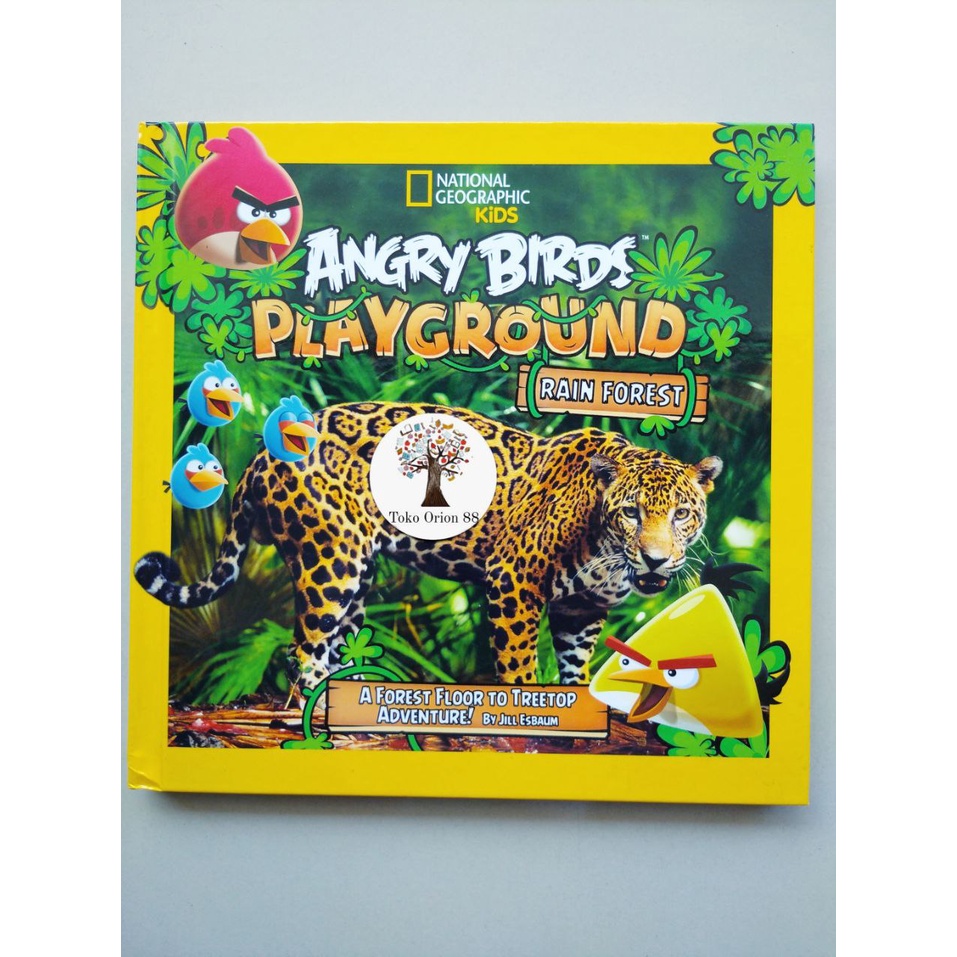 Preloved Buku Angry Birds Playground Rain Forest National Geographic Kid's