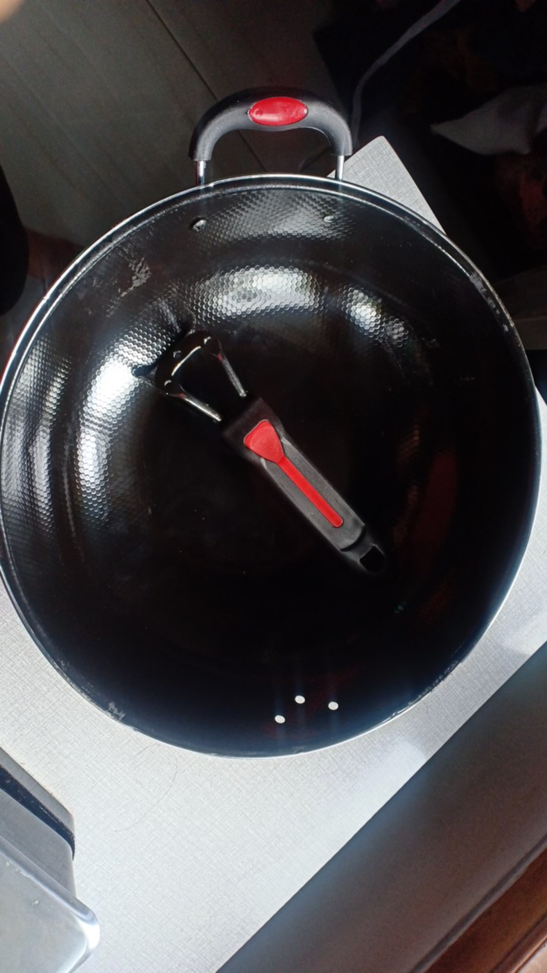 [deastore] Alat Masak Wajan Enamel Gionee Ukuran 34 Cm - Anti Lengket