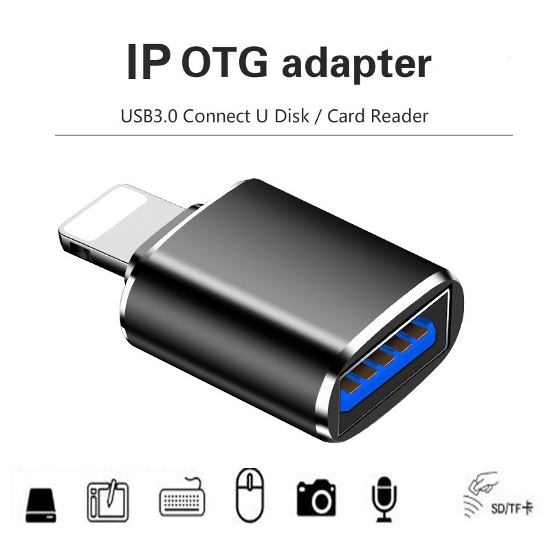 Adapter OTG USB 3.0 Tipe C Untuk iPhone