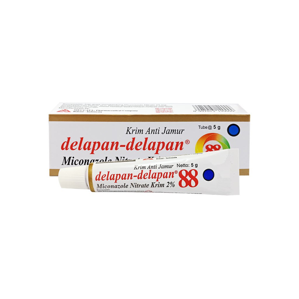 

KRIM DELAPAN - DELAPAN ANTI JAMUR 5 G