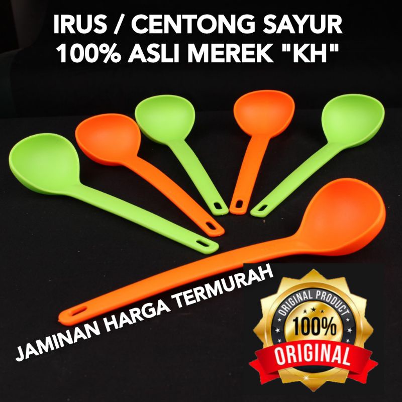 IRUS MELAMIN MURAH /CENTONG SAYUR MELAMIN MURAH /SENDOK SAYUR MELAMIN MURAH KH SENDO BESAR DAN KECIL