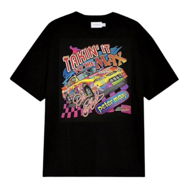 KAOS VINTAGE NASCAR PETER MAX DEWASA ANAK | T-SHIRT NASCAR CHAMPIONSHIP | KAOS BAJU MOBIL BALAP