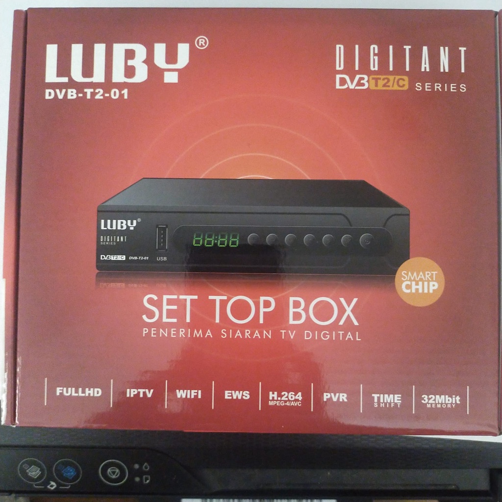 PREMIUM EDITION STB Set Top Box Luby DVB T2 01 02 03 Receiver siaran TV Digital DVB