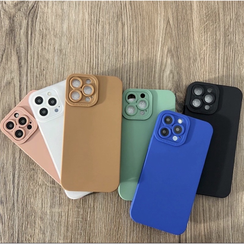 [ Oppo A15 / A15S / A16 / A16E / A16K ] Soft Case Skin Feel Silicone Square Edge Angel Eyes Camera P