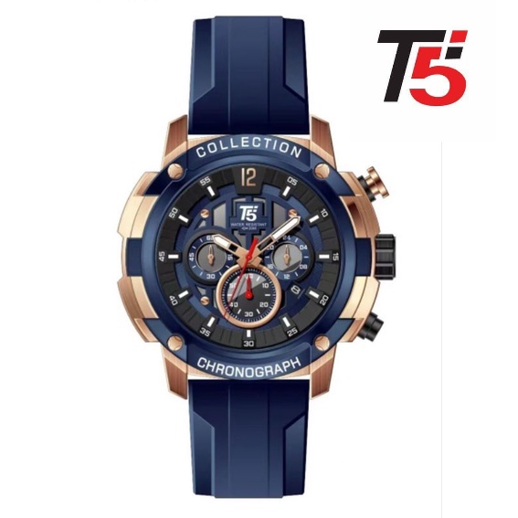 Jam Tangan Pria T5 COLLECTION H 3926G ORIGINAL T5 H3926 Terbaru Crono Aktif