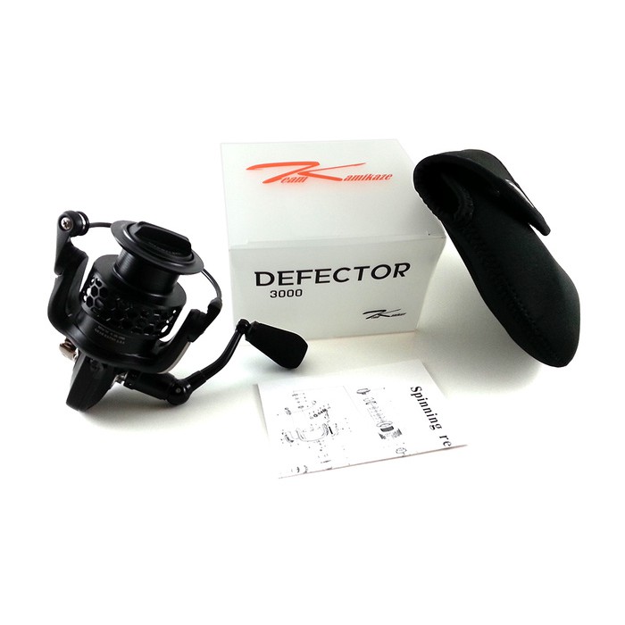 Terlaris Team Kamikaze Reel Spinning Defector 3000 - Hitam