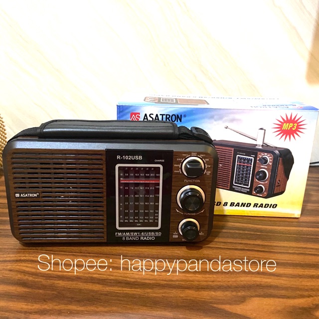 Radio Asatron AM FM R-102USB