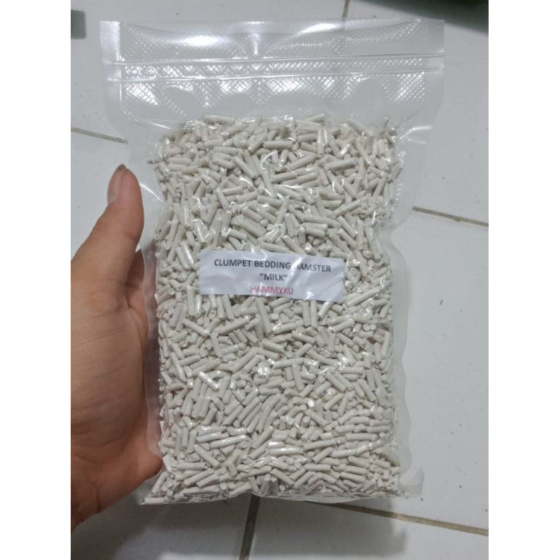 CLUMPET BEDDING ALAS KANDANG HAMSTER-MILK