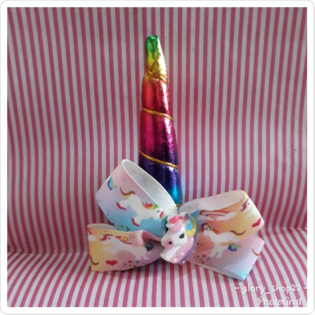 Jepit rambut/jepit rambut unicorn/pita unicorn/pita rambut anak/aksesoris anak