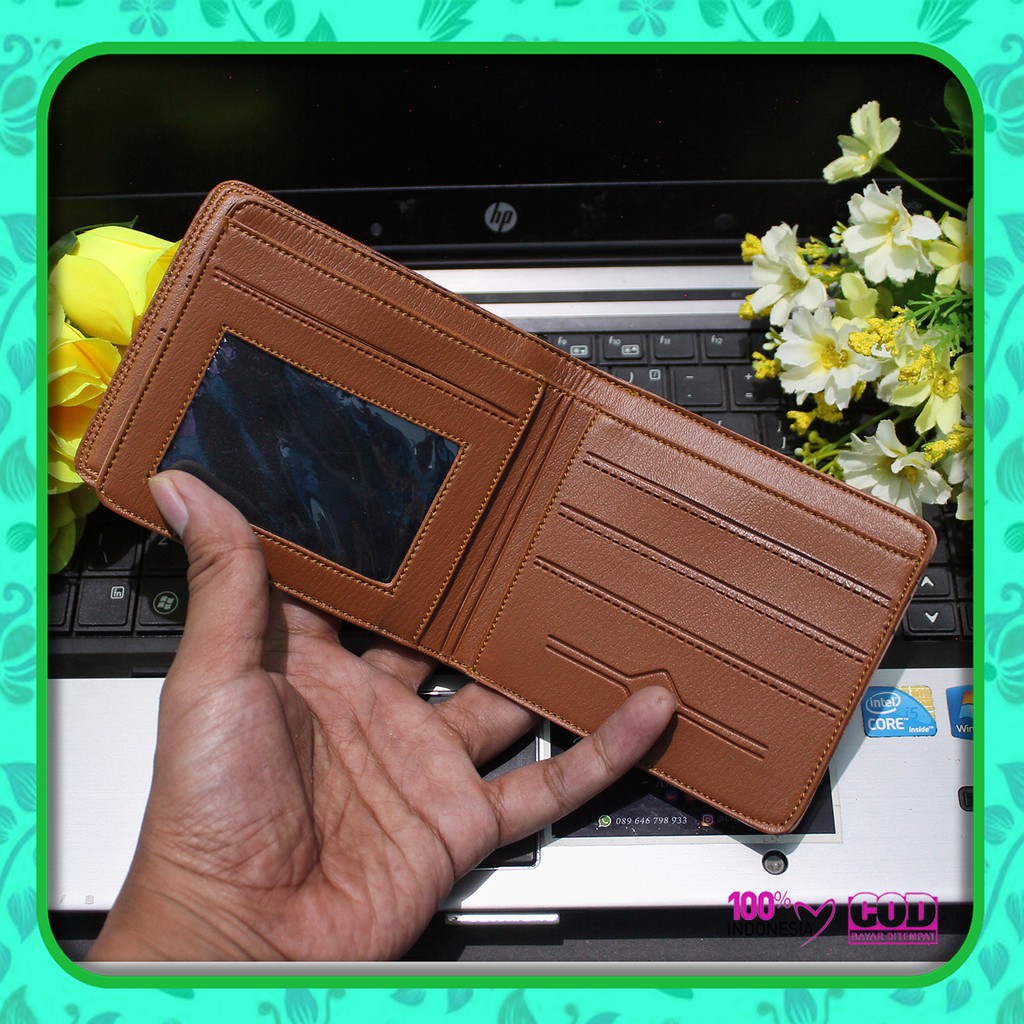 dompet pria murah dompet lipat terbaru kasual keren kekinian bisa COD Bayar ditempat