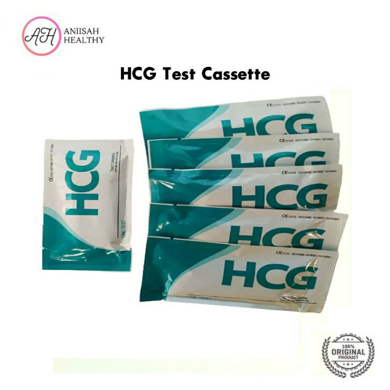 HCG Test Cassette / Tes Hamil / Alat Tes Kehamilan Wanita / Testpack