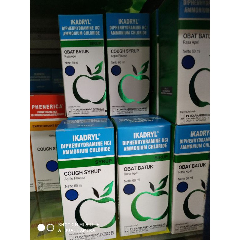 IKADRYL Sirup - FLU, BATUK / COUGH, obat flu &amp; batuk