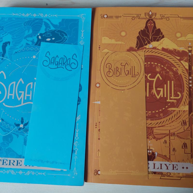 BUKU NOVEL TERELIYE SAGARAS SECOND BEKAS PRELOVED